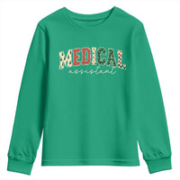 Christmas Medical Assistant Youth Sweatshirt MA Nurse Grad Gift - Wonder Print Shop