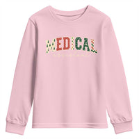 Christmas Medical Assistant Youth Sweatshirt MA Nurse Grad Gift - Wonder Print Shop