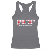Christmas Radiology Technologist Racerback Tank Top Buffalo Plaid RT Rad Tech Gift - Wonder Print Shop