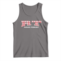 Christmas Radiology Technologist Tank Top Buffalo Plaid RT Rad Tech Gift - Wonder Print Shop