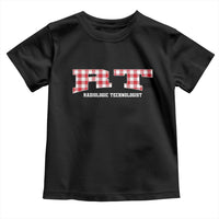Christmas Radiology Technologist Toddler T Shirt Buffalo Plaid RT Rad Tech Gift - Wonder Print Shop