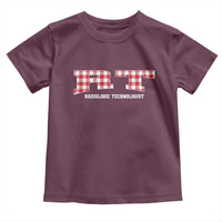 Christmas Radiology Technologist Toddler T Shirt Buffalo Plaid RT Rad Tech Gift - Wonder Print Shop