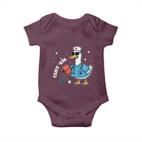 Goose Nurse Baby Onesie Cuff Em Cute Nursing Graduation Gift - Wonder Print Shop
