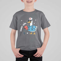Goose Nurse T Shirt For Kid Cuff Em Cute Nursing Graduation Gift - Wonder Print Shop