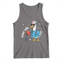 Goose Nurse Tank Top Cuff Em Cute Nursing Graduation Gift - Wonder Print Shop