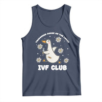 Funny IVF Tank Top Triggered Goose On The Loose Infertility Support Gift - Wonder Print Shop