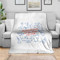 Funny IVF Throw Blanket Triggered Goose On The Loose Infertility Support - Wonder Print Shop