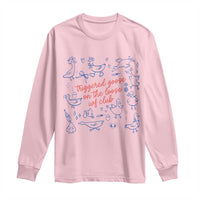 Funny IVF Long Sleeve Shirt Triggered Goose On The Loose Infertility Support - Wonder Print Shop