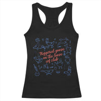 Funny IVF Racerback Tank Top Triggered Goose On The Loose Infertility Support - Wonder Print Shop