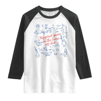 Funny IVF Raglan Shirt Triggered Goose On The Loose Infertility Support - Wonder Print Shop