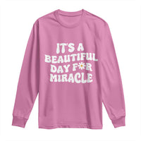 IVF Miracle Long Sleeve Shirt Transfer Day Infertility Support Gift - Wonder Print Shop