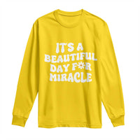 IVF Miracle Long Sleeve Shirt Transfer Day Infertility Support Gift - Wonder Print Shop