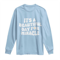 IVF Miracle Long Sleeve Shirt Transfer Day Infertility Support Gift - Wonder Print Shop