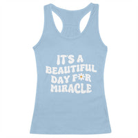 IVF Miracle Racerback Tank Top Transfer Day Infertility Support Gift - Wonder Print Shop