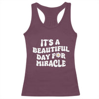 IVF Miracle Racerback Tank Top Transfer Day Infertility Support Gift - Wonder Print Shop