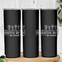 Its a Beautiful Day For IVF Miracle Skinny Tumbler Transfer Day Infertility Support Gift - Wonder Print Shop