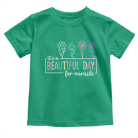 Its a Beautiful Day For IVF Miracle Toddler T Shirt Transfer Day Infertility Support Gift - Wonder Print Shop