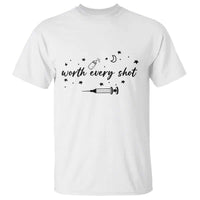 Worth Every Shot T Shirt IVF Baby Pregnancy Announcement - Wonder Print Shop