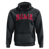 Vintage Bama Hoodie Retro Varsity Alabama Football Lover AL State - Wonder Print Shop