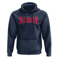 Vintage Bama Hoodie Retro Varsity Alabama Football Lover AL State - Wonder Print Shop