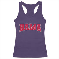 Vintage Bama Racerback Tank Top Retro Varsity Alabama Football Lover AL State - Wonder Print Shop
