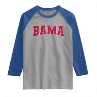 Vintage Bama Raglan Shirt Retro Varsity Alabama Football Lover AL State - Wonder Print Shop