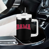 Vintage Bama Tumbler With Handle Retro Varsity Alabama Football Lover AL State - Wonder Print Shop