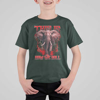 Alabama Fan T Shirt For Kid This Is How We Roll Bama Mascot Game Day - Wonder Print Shop
