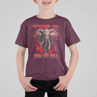 Alabama Fan T Shirt For Kid This Is How We Roll Bama Mascot Game Day - Wonder Print Shop