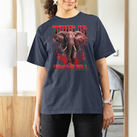 Alabama Fan T Shirt For Women This Is How We Roll Bama Mascot Game Day - Wonder Print Shop