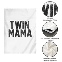 Twin Mama Garden Flag Pregnancy Announcement New Mom Mothers Day Gift