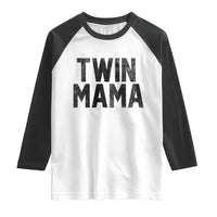 Twin Mama Raglan Shirt Pregnancy Announcement New Mom Mothers Day Gift