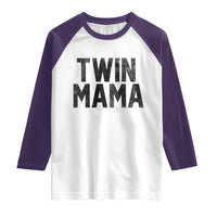 Twin Mama Raglan Shirt Pregnancy Announcement New Mom Mothers Day Gift