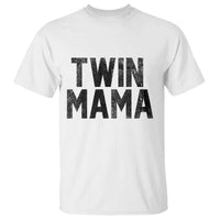 Twin Mama T Shirt Pregnancy Announcement New Mom Mothers Day Gift