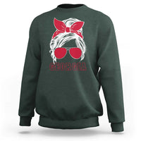 Georgia Lovers Sweatshirt Bulldogs Game Day Messy Bun - Wonder Print Shop