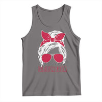 Georgia Lovers Tank Top Bulldogs Game Day Messy Bun - Wonder Print Shop