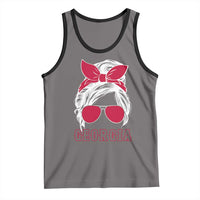 Georgia Lovers Tank Top Bulldogs Game Day Messy Bun - Wonder Print Shop