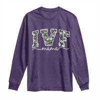 IVF Mama Long Sleeve Shirt Floral Mom Mothers Day - Wonder Print Shop