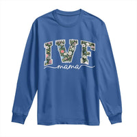IVF Mama Long Sleeve Shirt Floral Mom Mothers Day - Wonder Print Shop