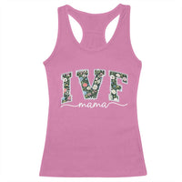 IVF Mama Racerback Tank Top Floral Mom Mothers Day - Wonder Print Shop
