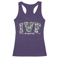 IVF Mama Racerback Tank Top Floral Mom Mothers Day - Wonder Print Shop