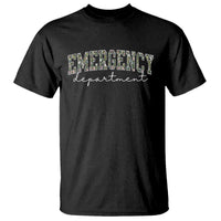 Floral Emergency Department T Shirt ER Nurse Gift - Wonder Print Shop