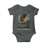 I Run a Tight Shipwreck Baby Onesie Homeschool Mama Cool Mom - Wonder Print Shop
