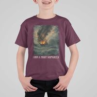 I Run a Tight Shipwreck T Shirt For Kid Homeschool Mama Cool Mom - Wonder Print Shop
