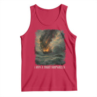 I Run a Tight Shipwreck Tank Top Homeschool Mama Cool Mom - Wonder Print Shop