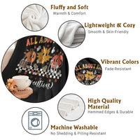 Fall Prevention Throw Blanket Autumn Thanksgiving Nurse PT OT - Wonder Print Shop