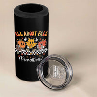 Fall Prevention 4 in 1 Can Cooler Tumbler Autumn Thanksgiving Nurse PT OT - Wonder Print Shop
