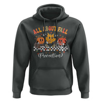 Fall Prevention Hoodie Autumn Thanksgiving Nurse PT OT - Wonder Print Shop