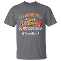 Fall Prevention T Shirt Autumn Thanksgiving Nurse PT OT - Wonder Print Shop