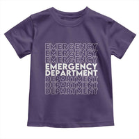 Emergency Department Toddler T Shirt Retro ER Nurse Gift - Wonder Print Shop